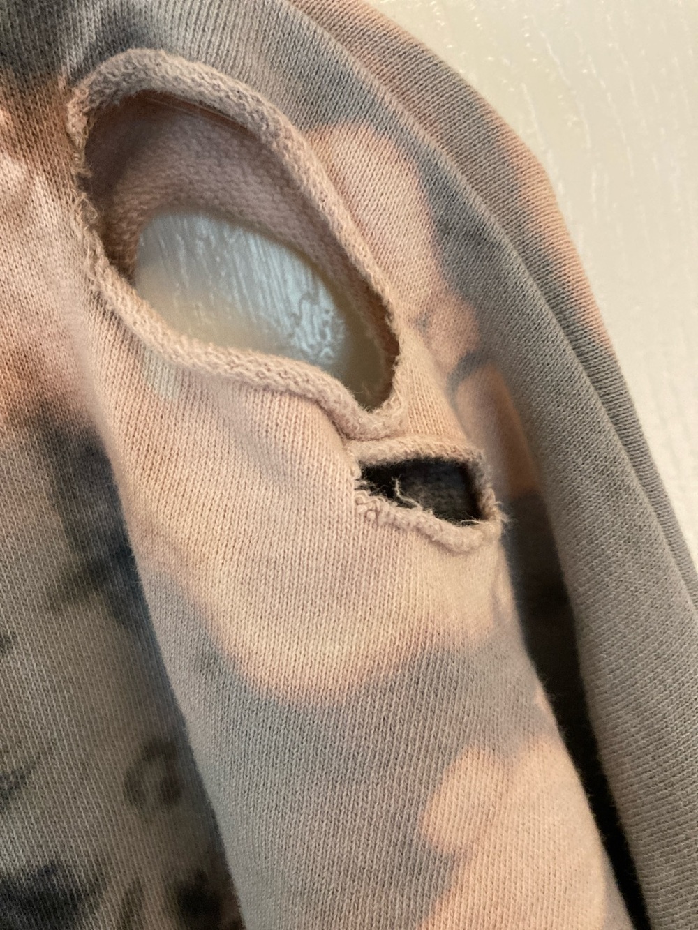 Affliction Black & Beige Tie-Dye Logo Sweatshirt - Picture 11 of 16